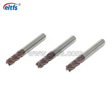 HRC55 4 Flutes Solid Carbide Square End Mill for Cutting Metal